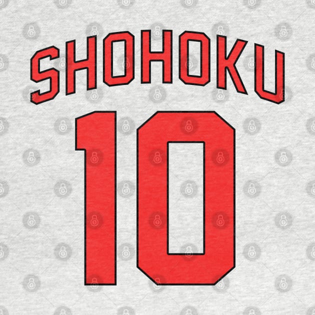 Shohoku - Hanamichi Sakuragi Jersey by KimKim